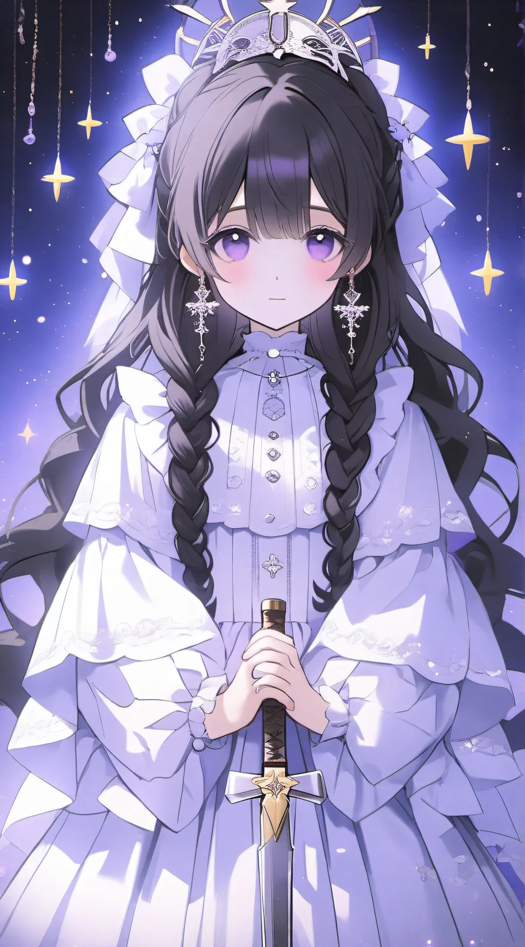 ai character: bella  background