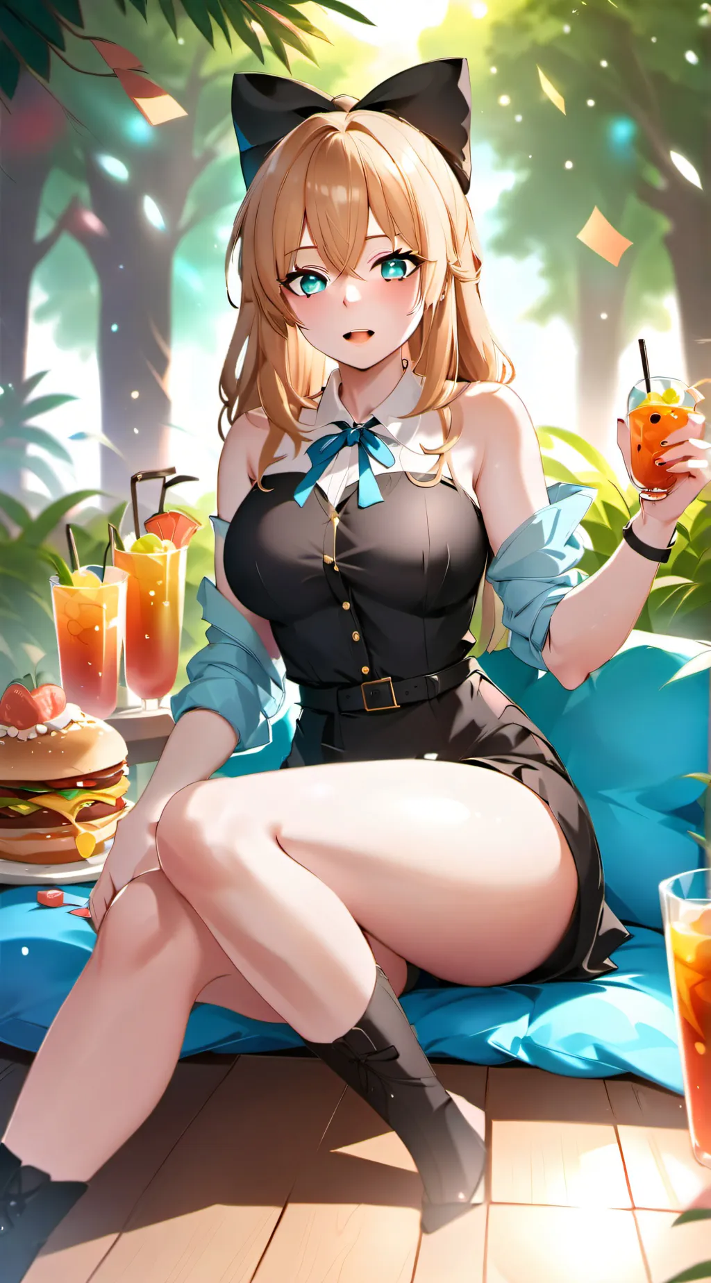 ai character: Yukana Yame background