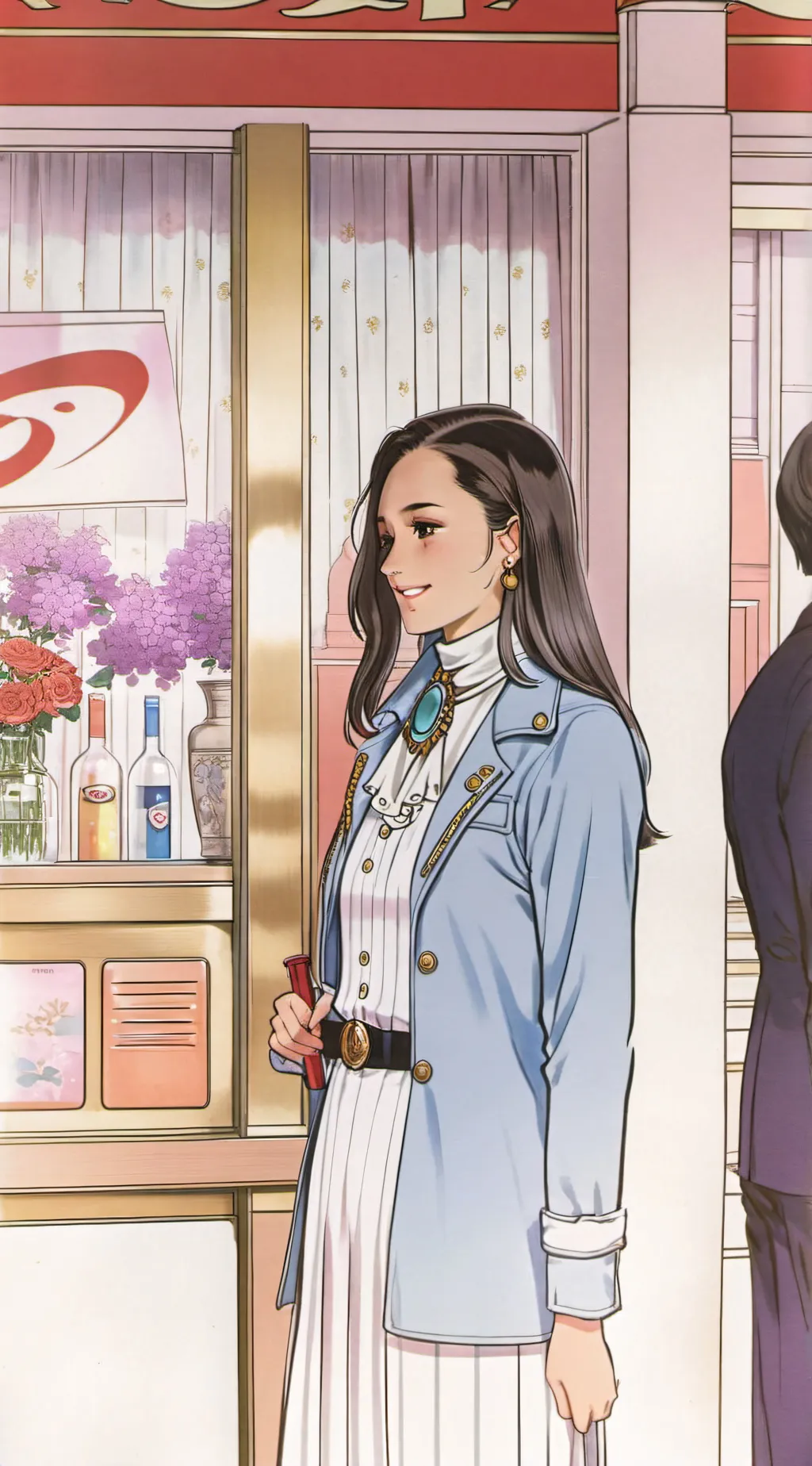 ai character: kaira  background