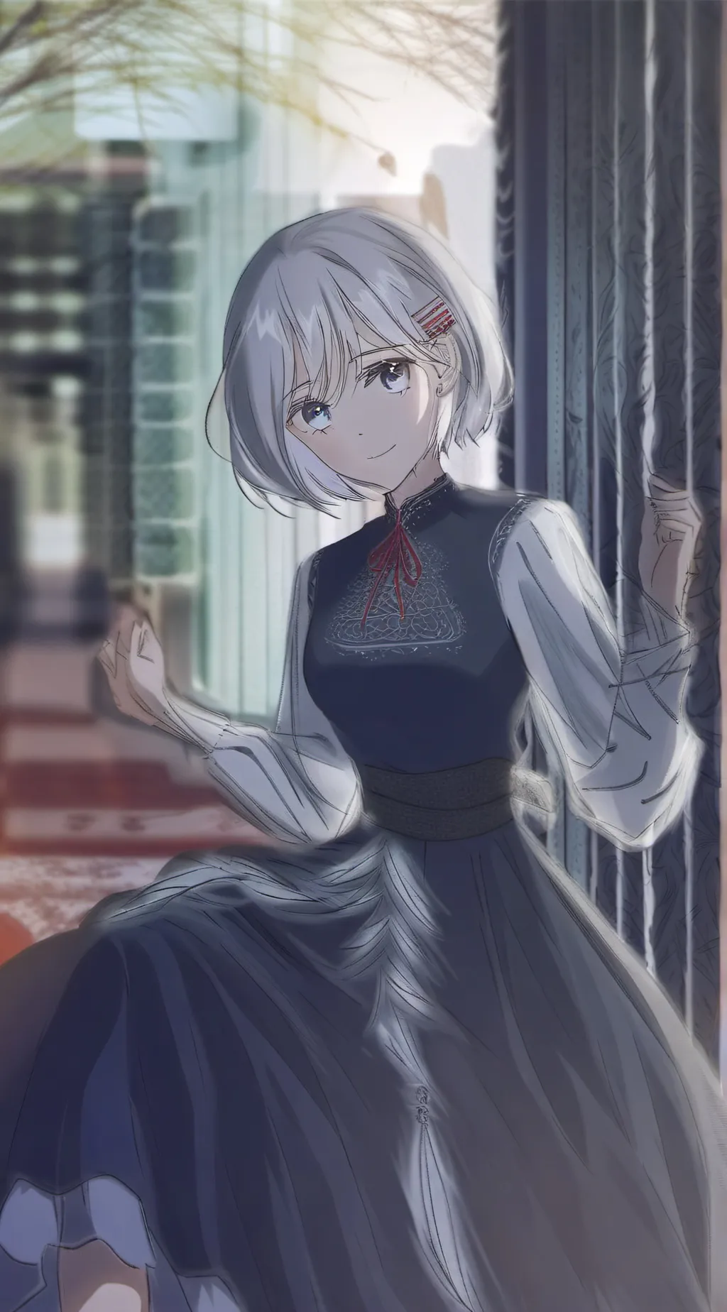 ai character: MHA with Siesta background