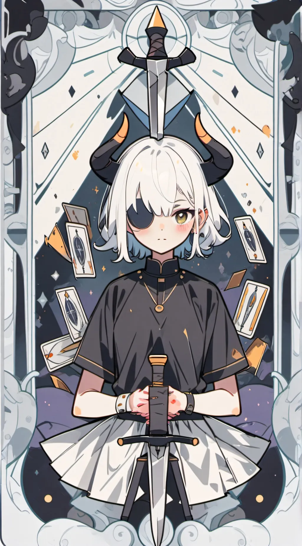 ai character: Miss bloomy FPE background