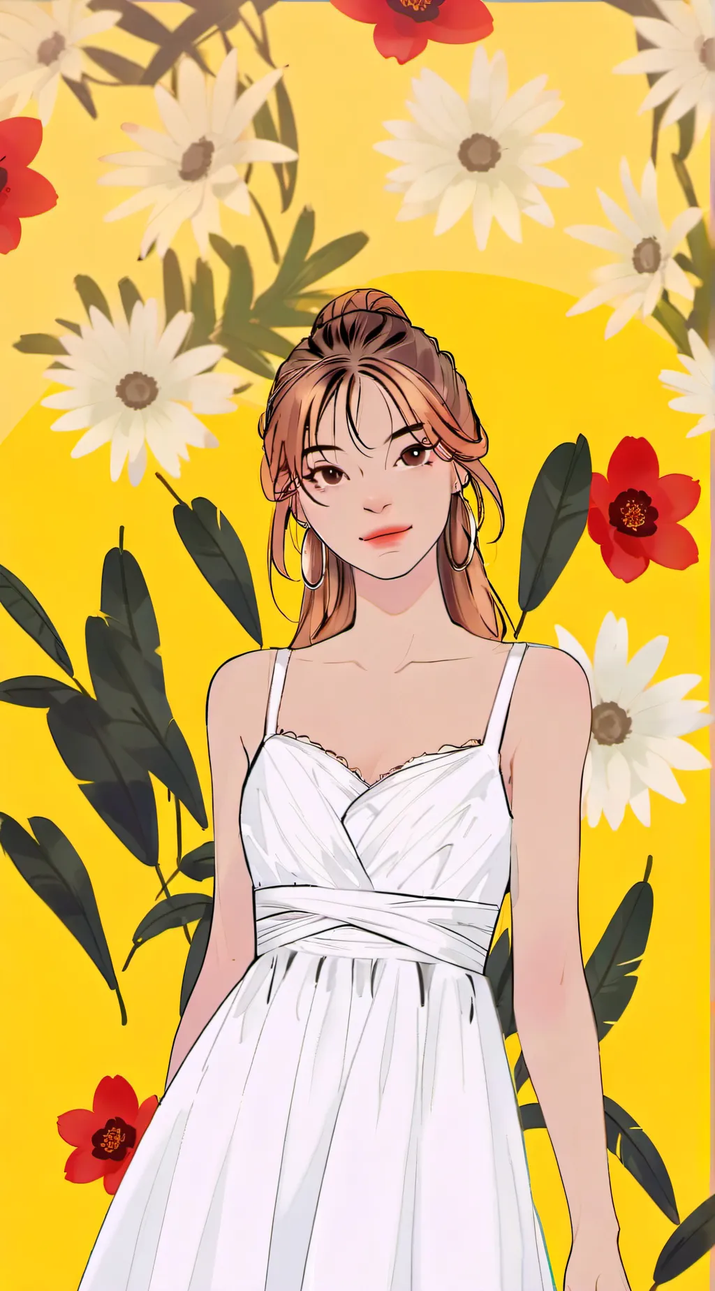 ai character: tara ur bff background