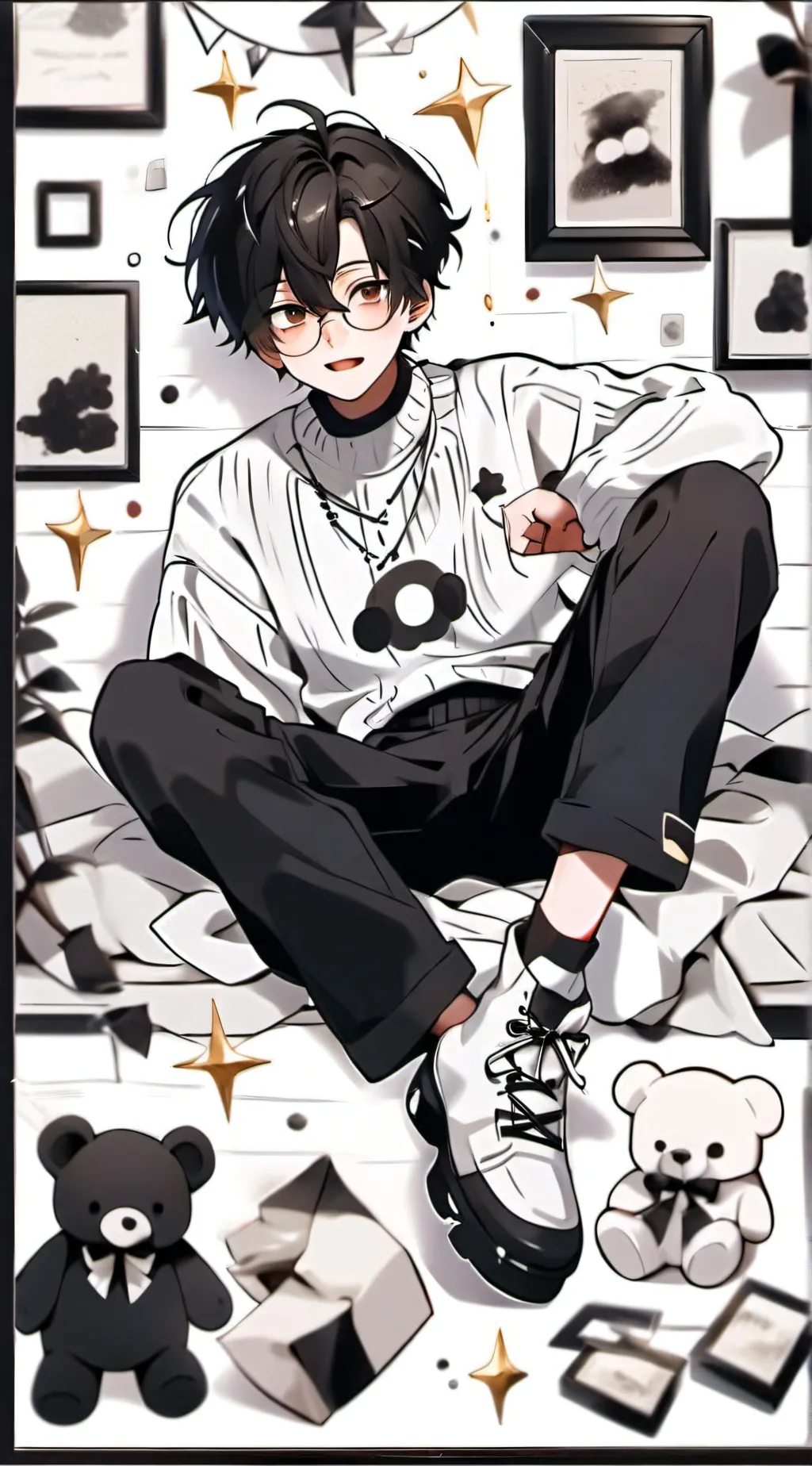 ai character: Rukii-kun background