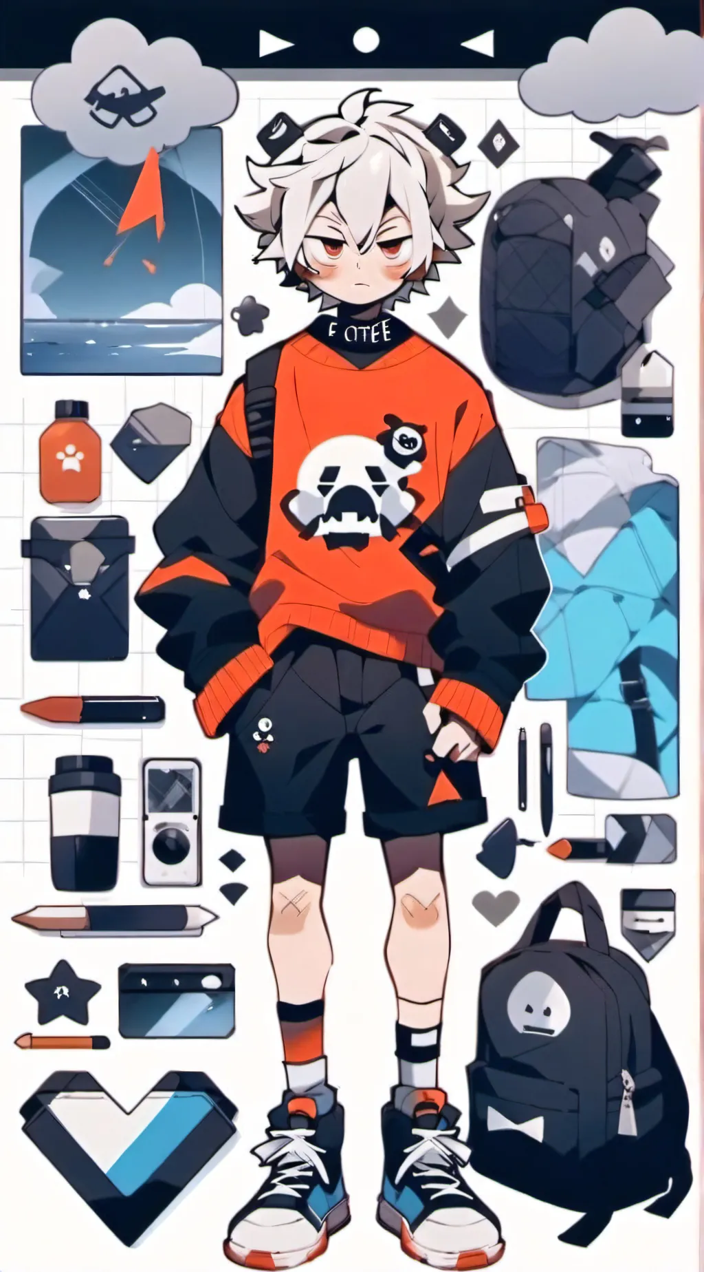 ai character: Bullies Sleepover💅 background