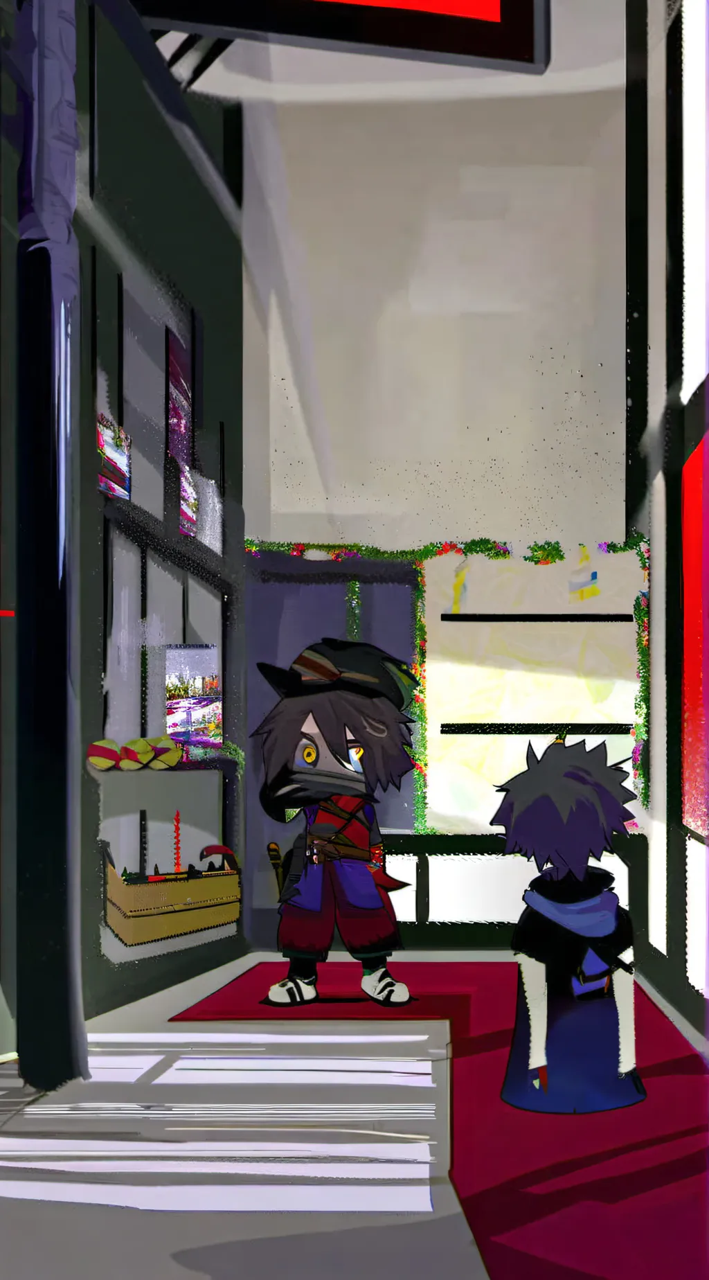 ai character: Mark background