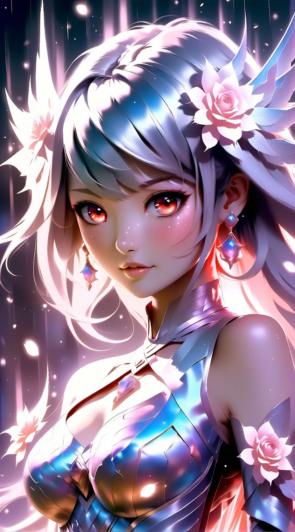 ai character: starlight background