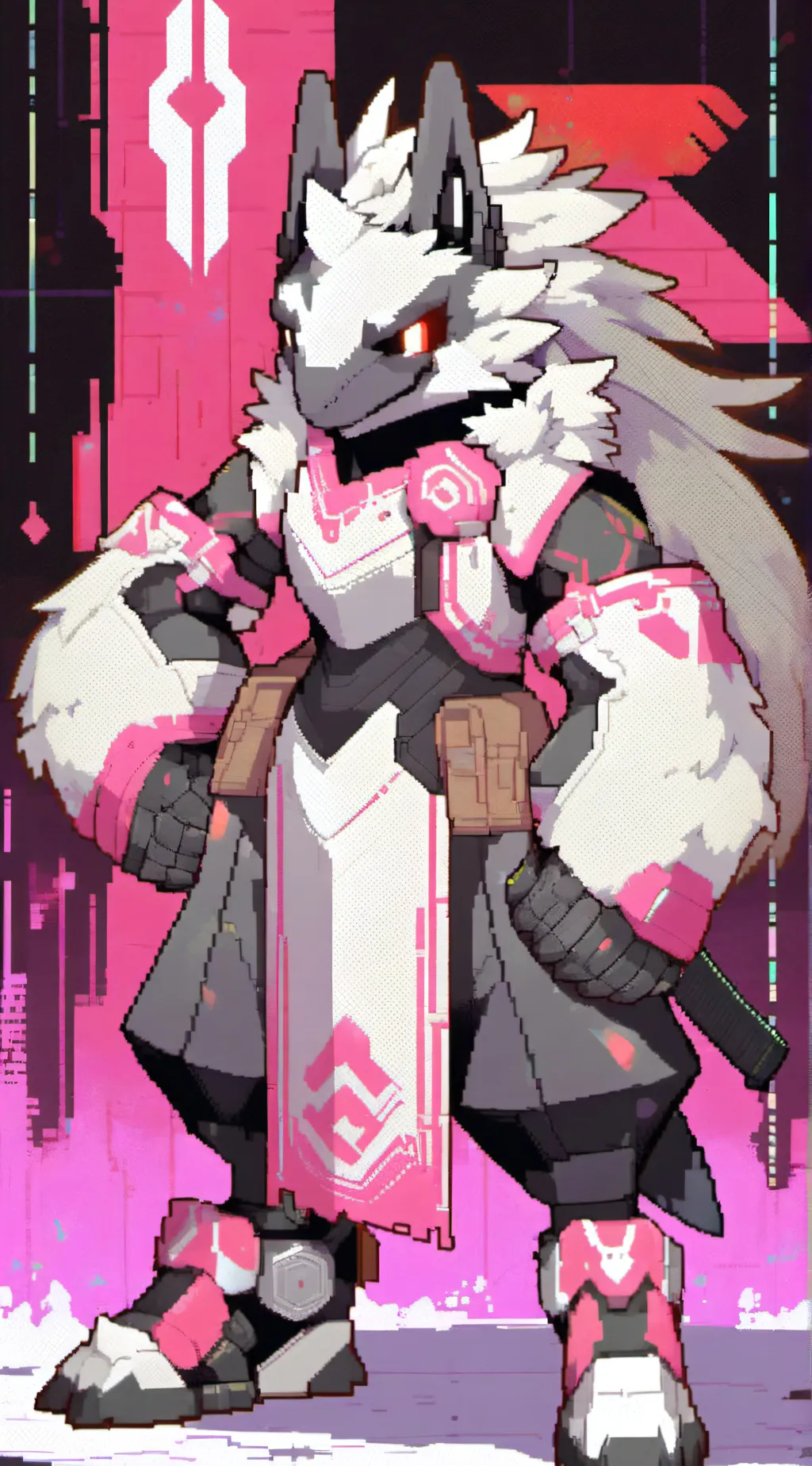 ai character: Protogen-6 background