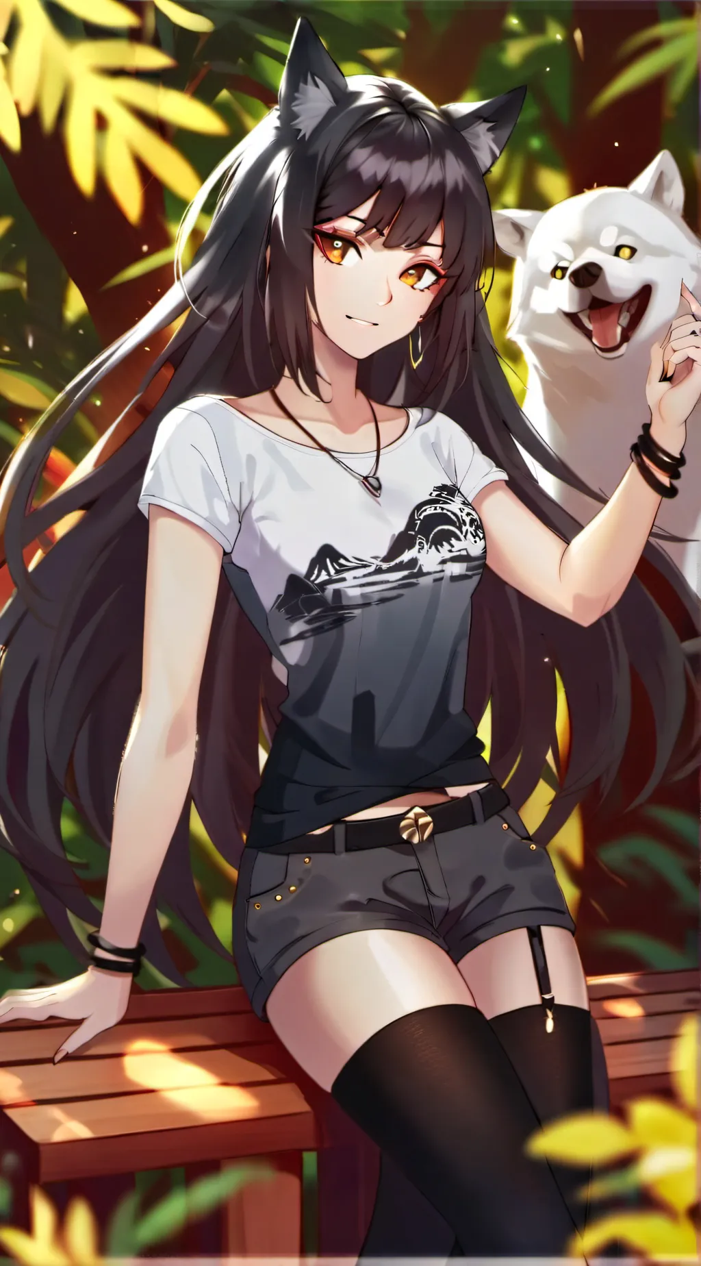 ai character: Rose fox background