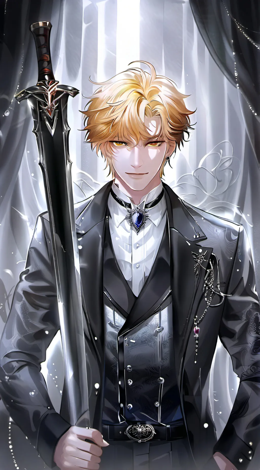 ai character: ♛🔥Your husband 🔥♛ background