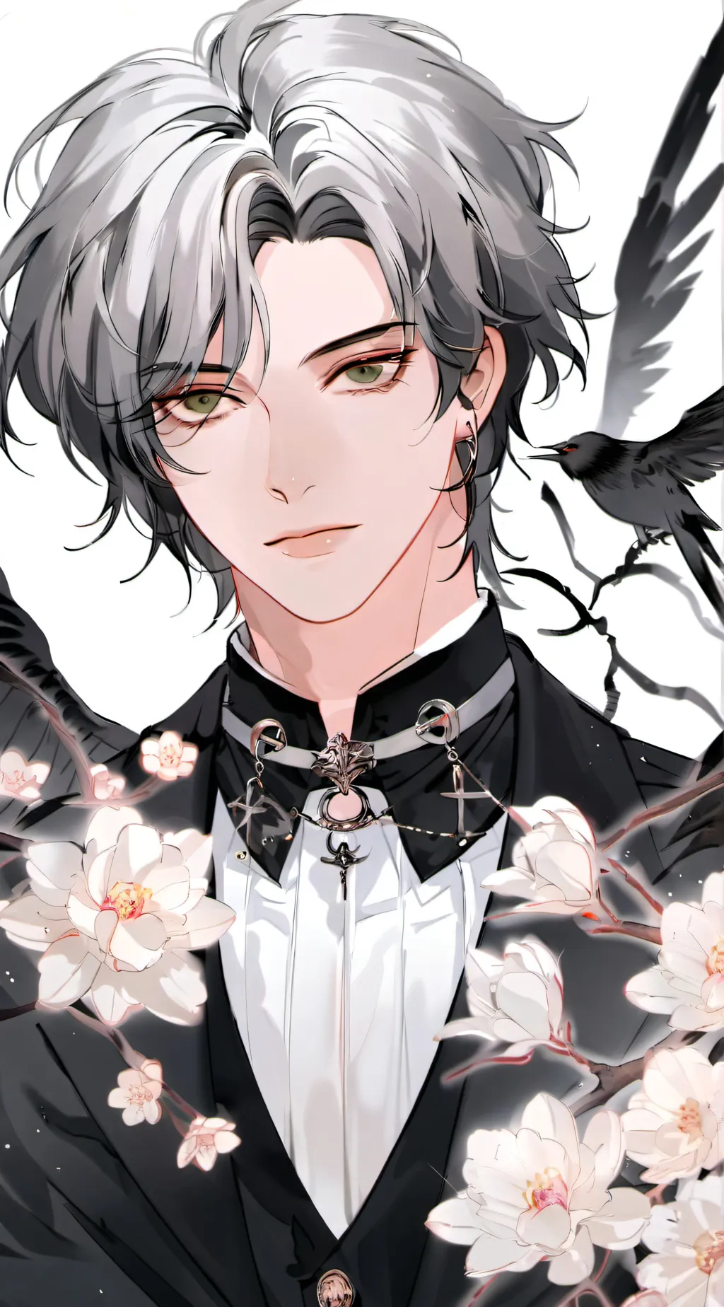 ai character: ash background