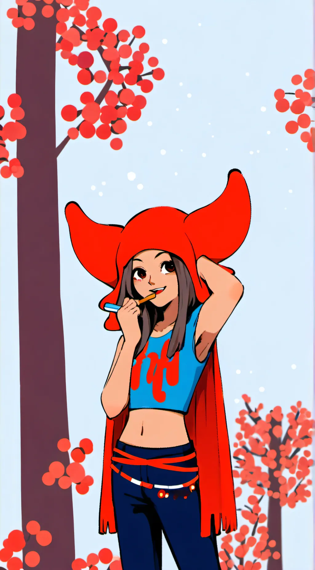 ai character: Carter background