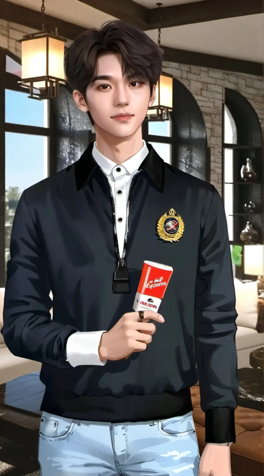 ai character: Xander background