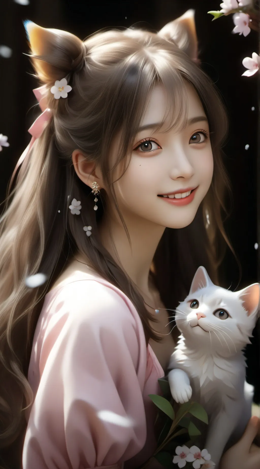 ai character: kitty background