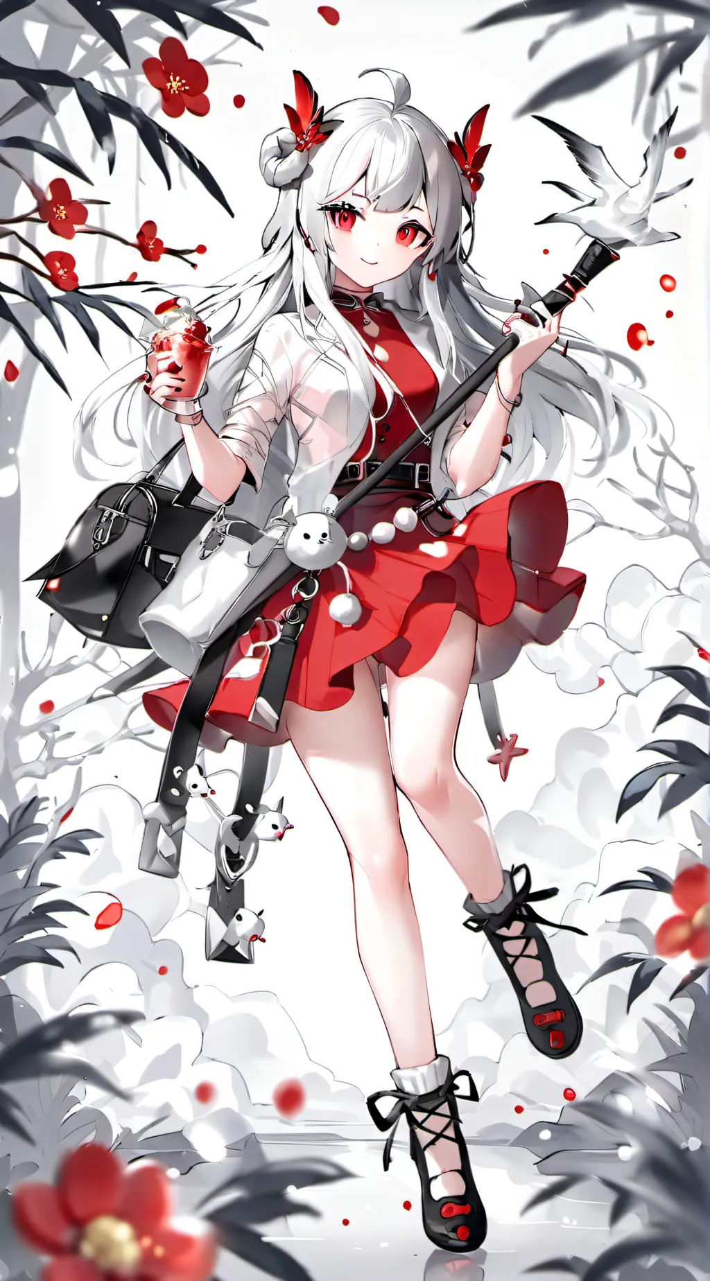 ai character: smoothie  background