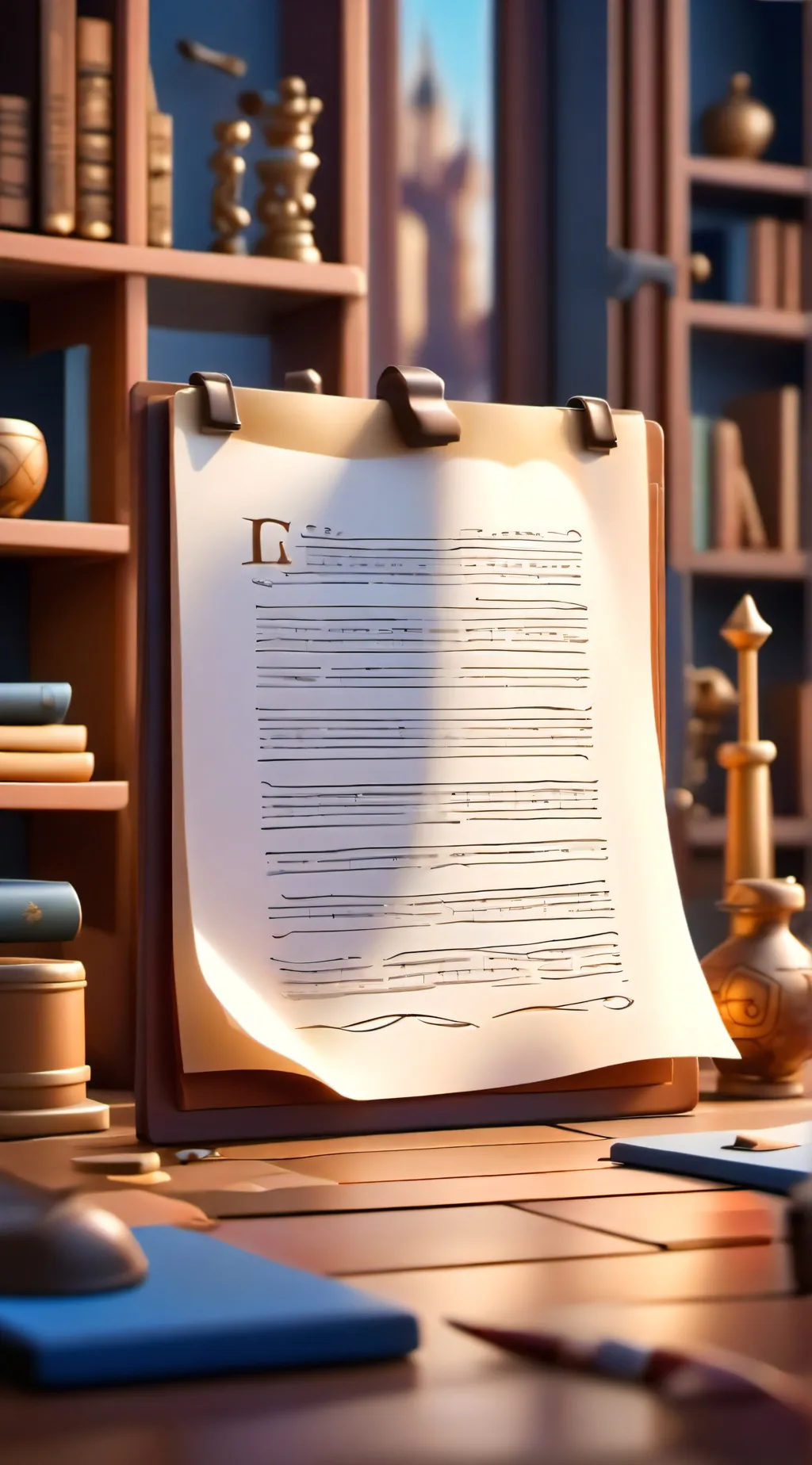 ai character: Word background