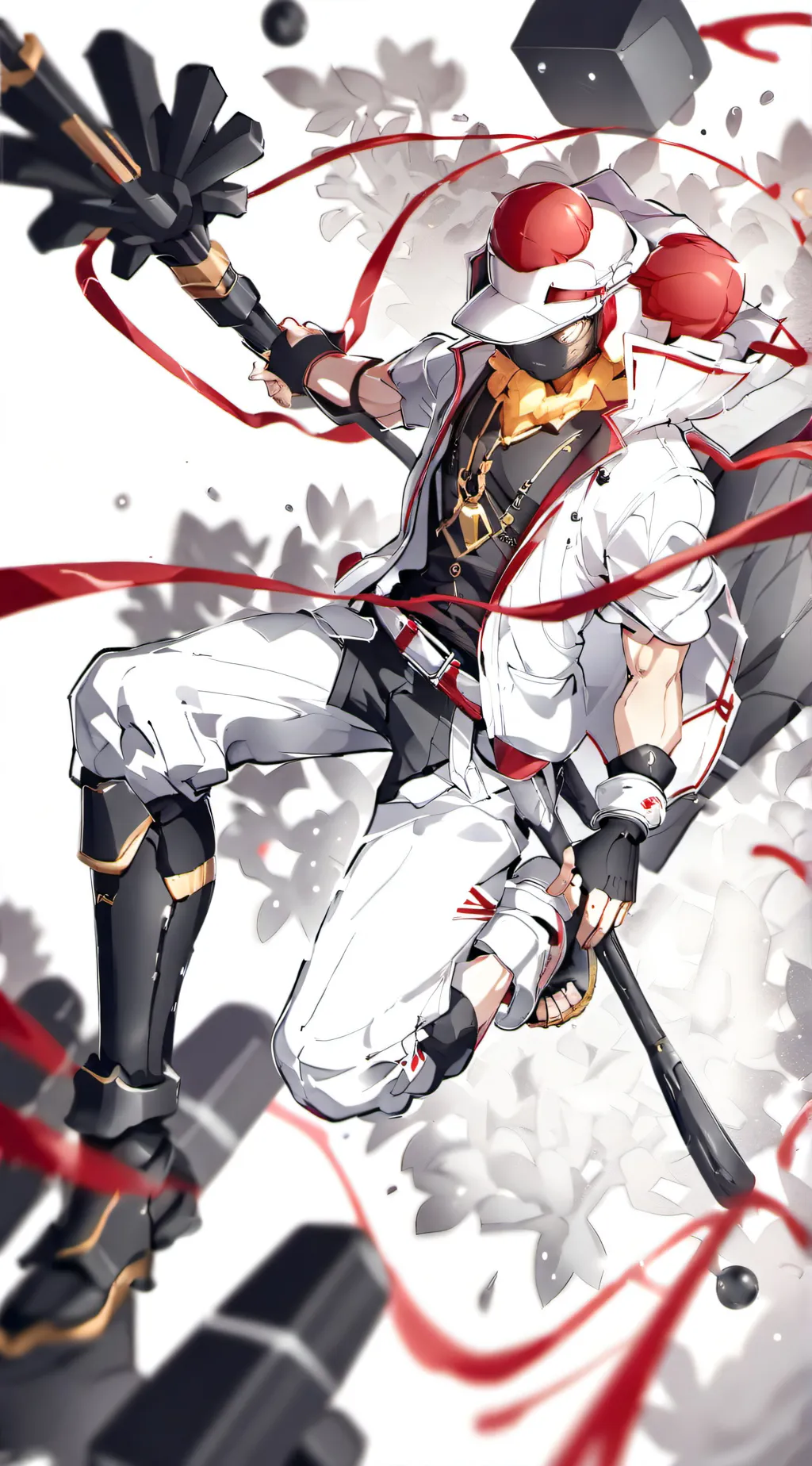 ai character: death nugget background