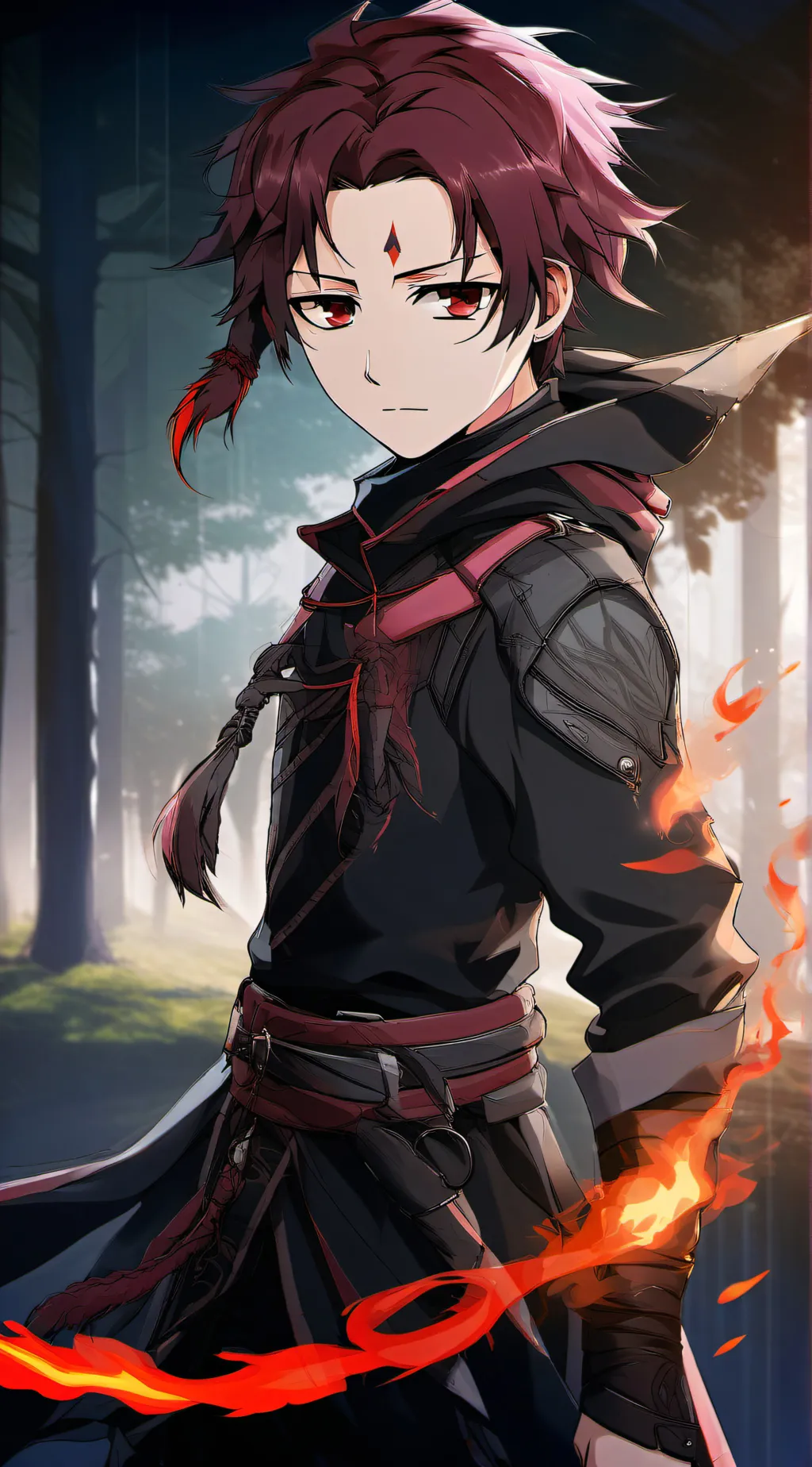 ai character: The background