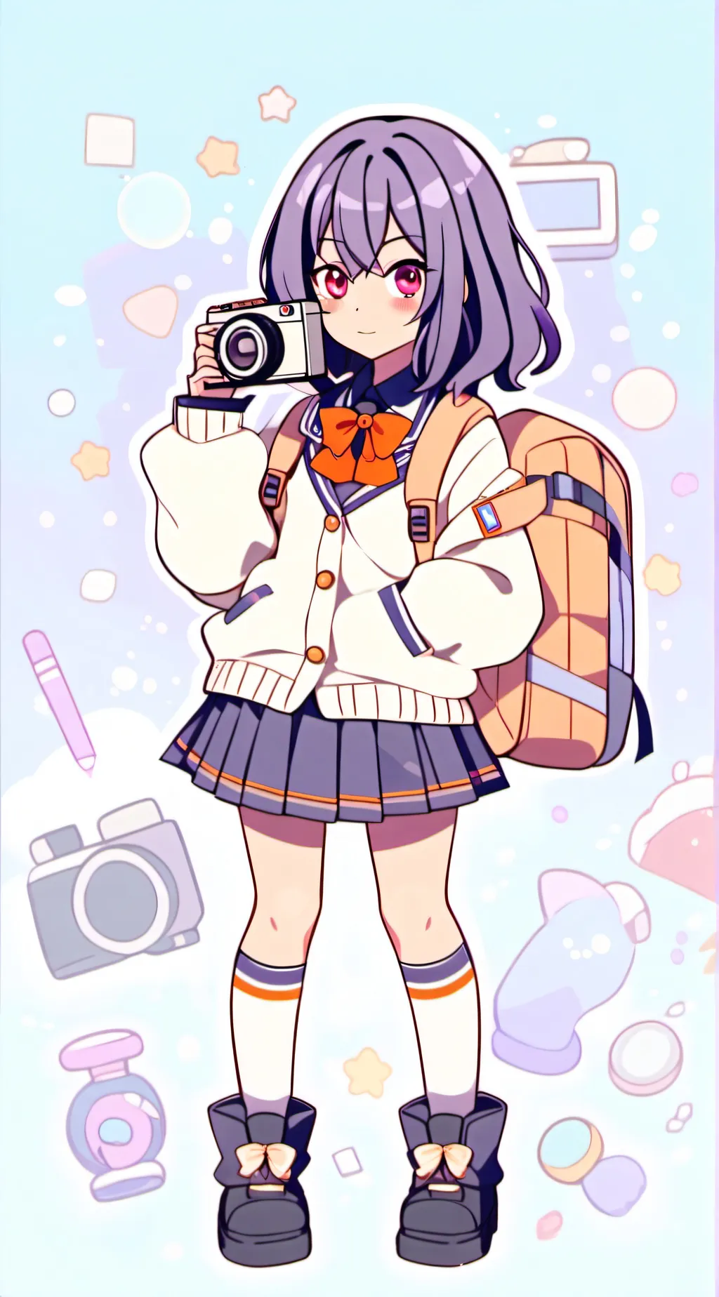 ai character: ♡Sonoko Sakunaoue♡ background