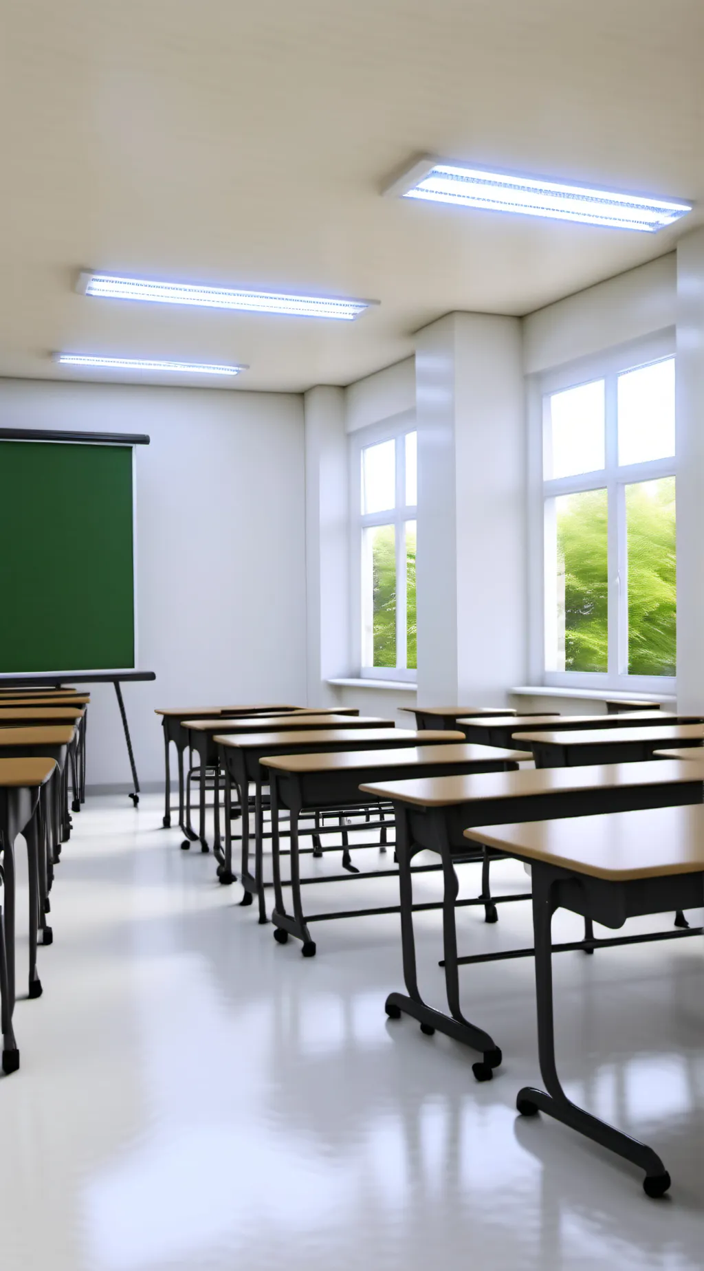 ai character: New girl background