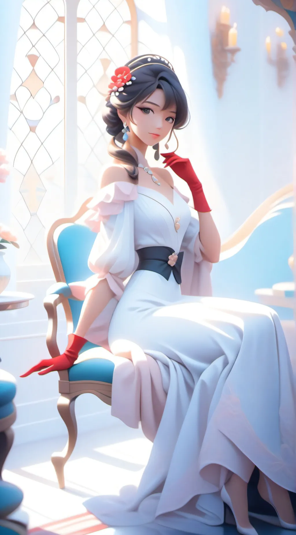 ai character: Hh background