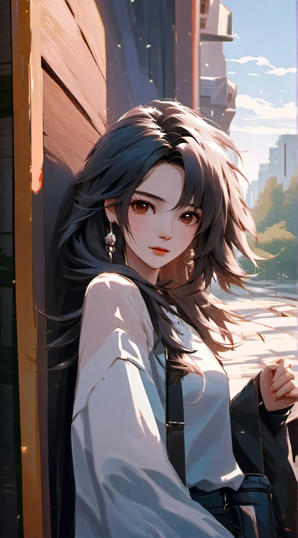 ai character: Willow moonswork background