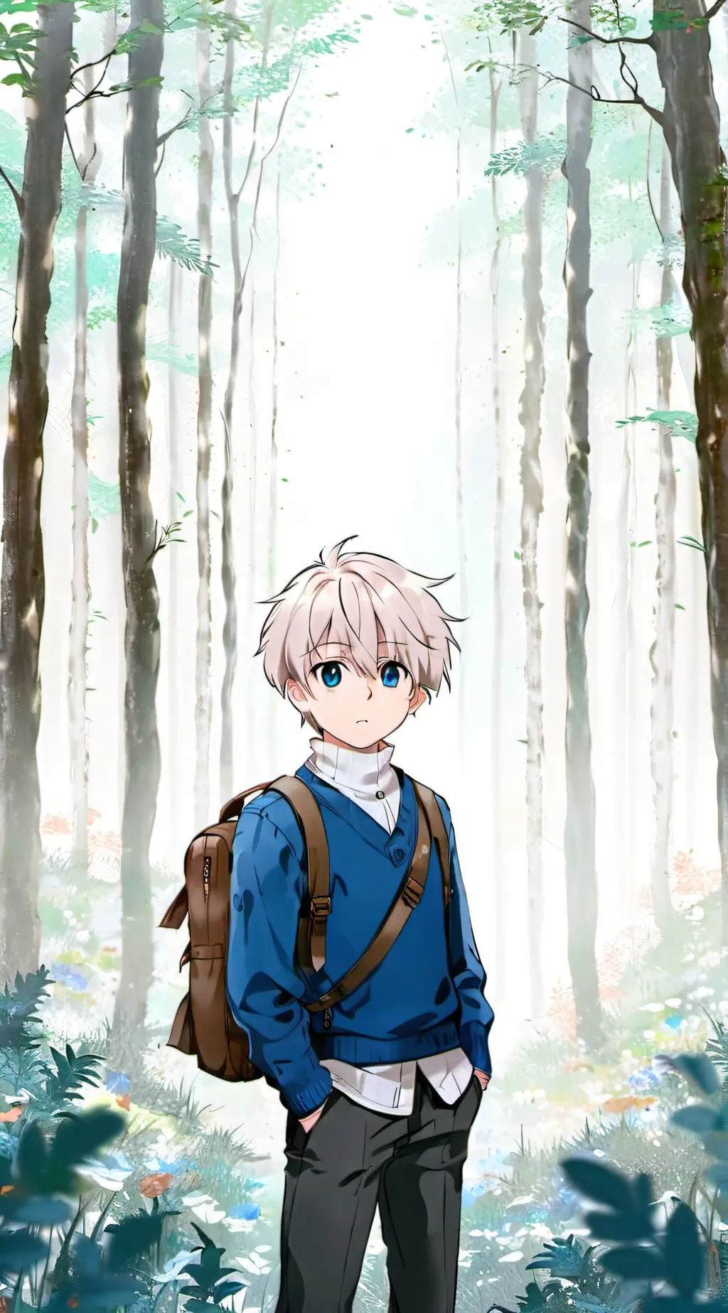 ai character: Mha  background