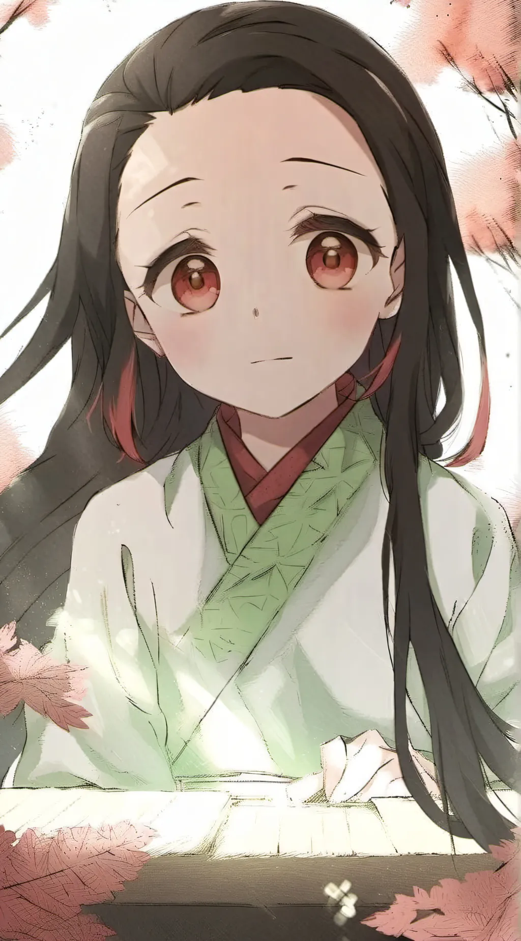ai character: Nezuko  background