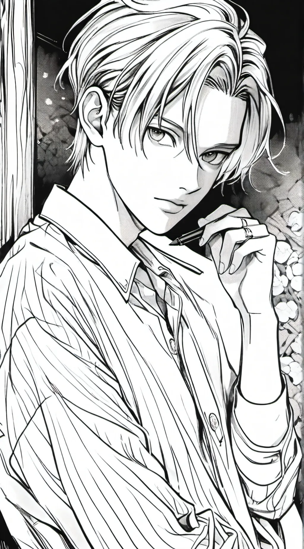 ai character: vincent background