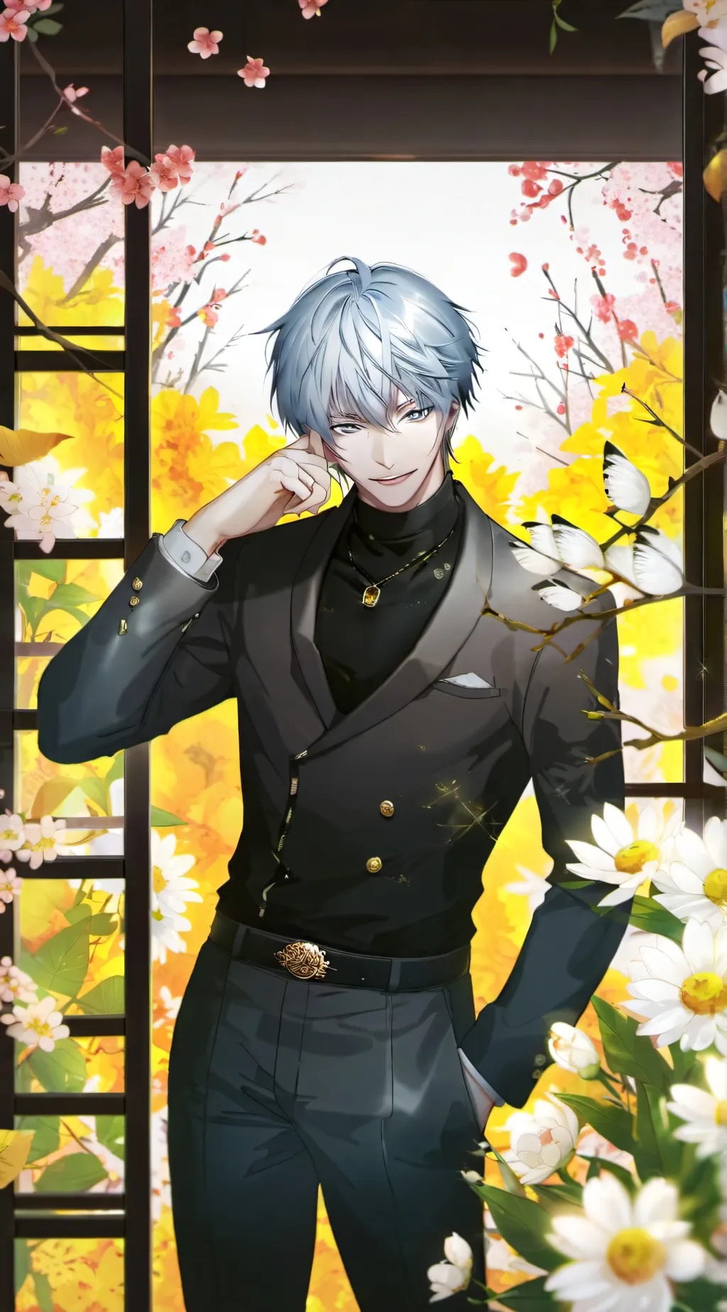 ai character: gojo background