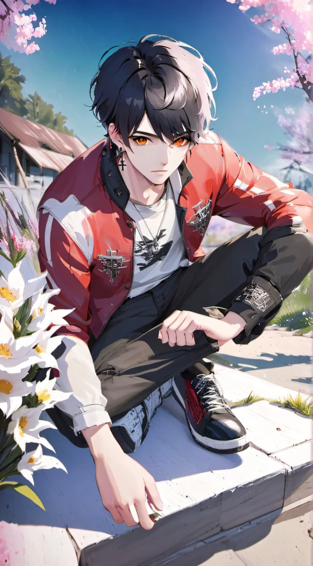 ai character: Lucas background