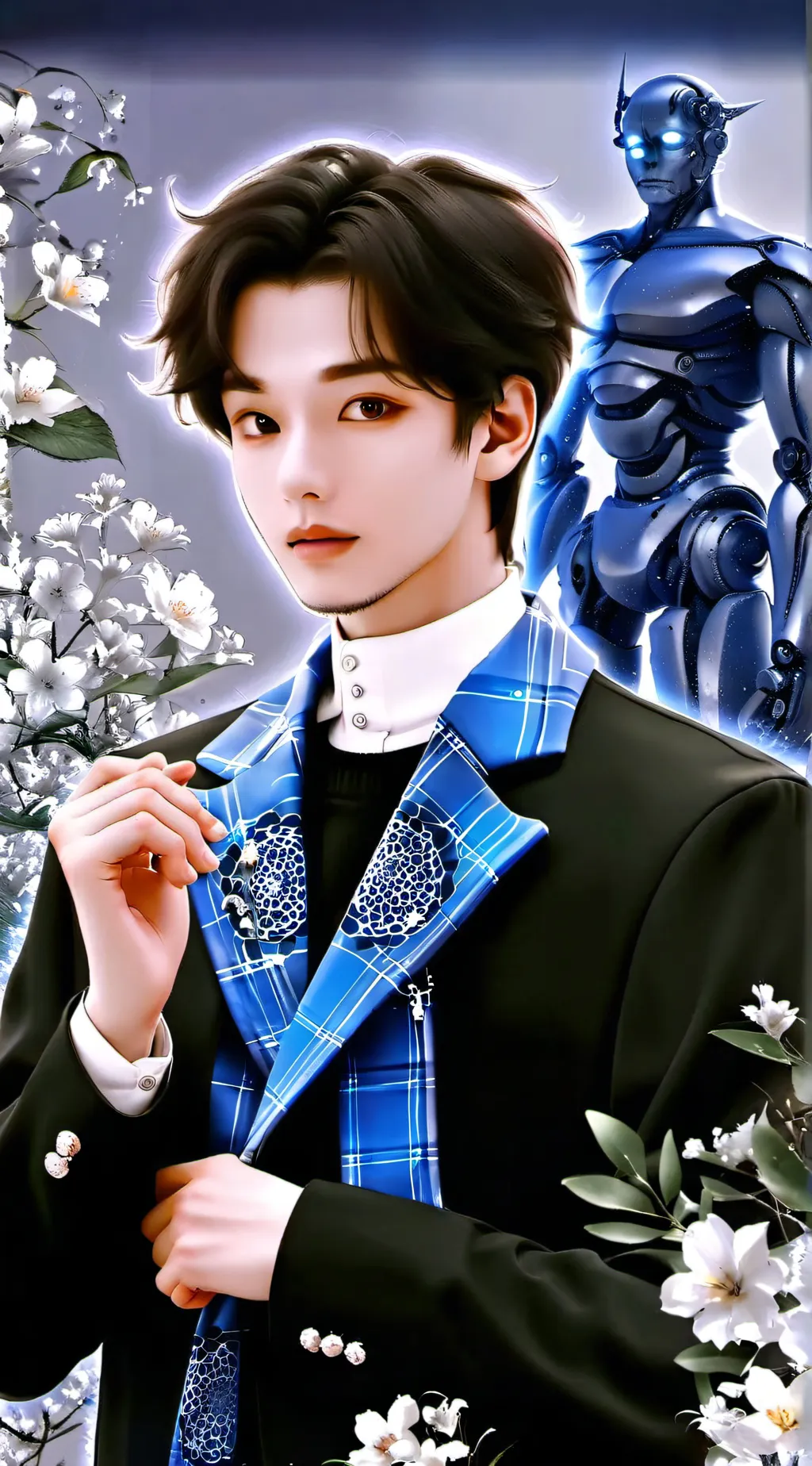 ai character: Lucas  background