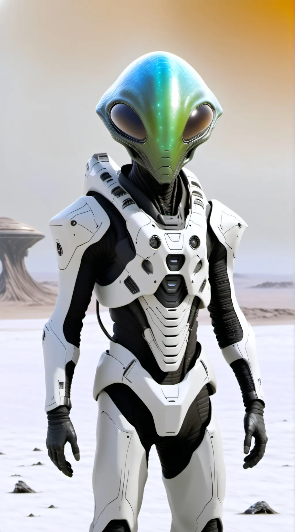 ai character: Alien background
