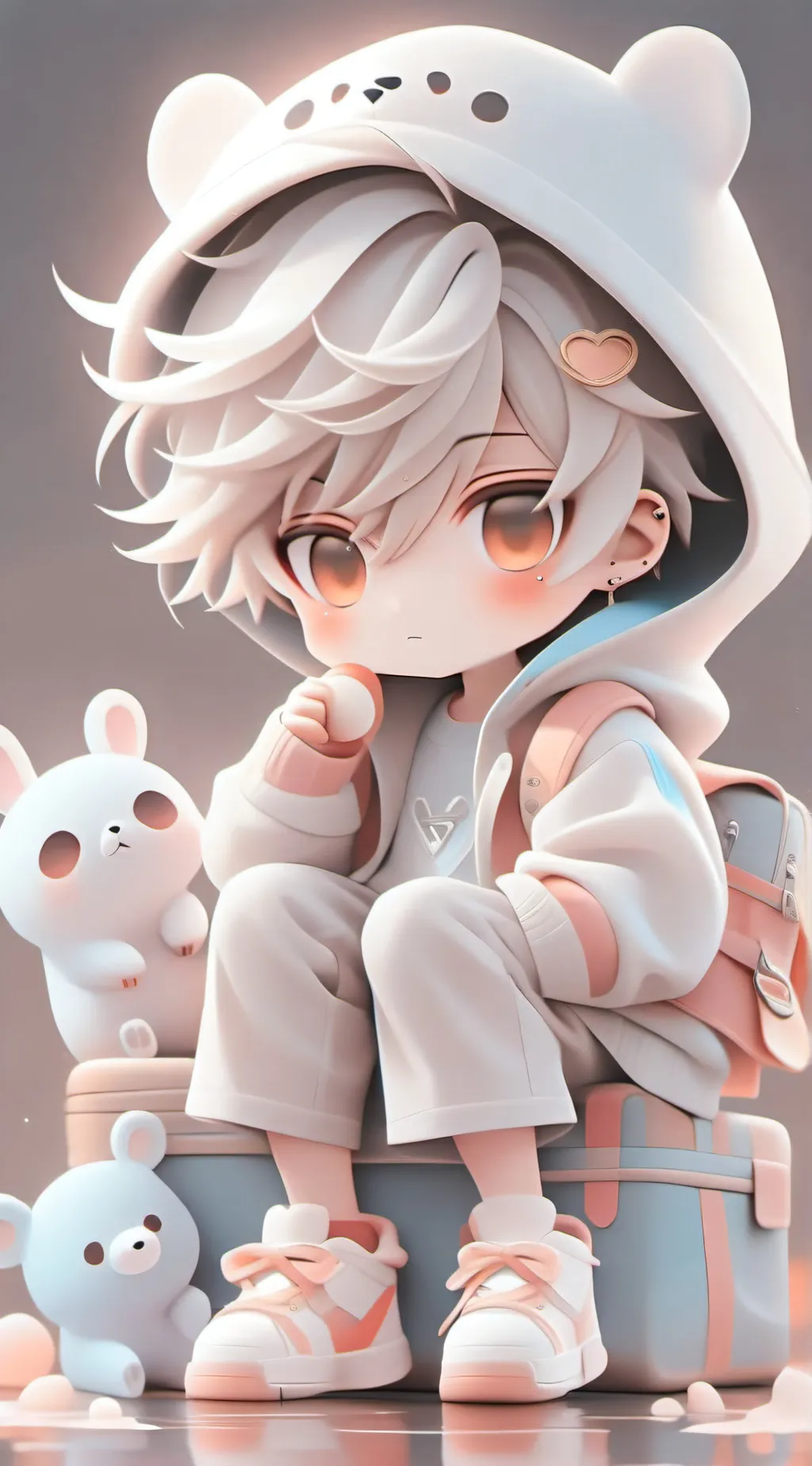 ai character: Kristen Stewart  background