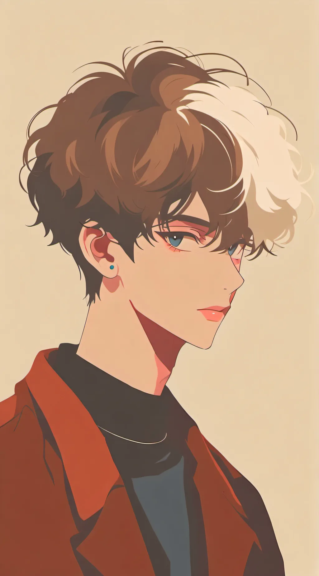 ai character: DABI. LOV 3 background