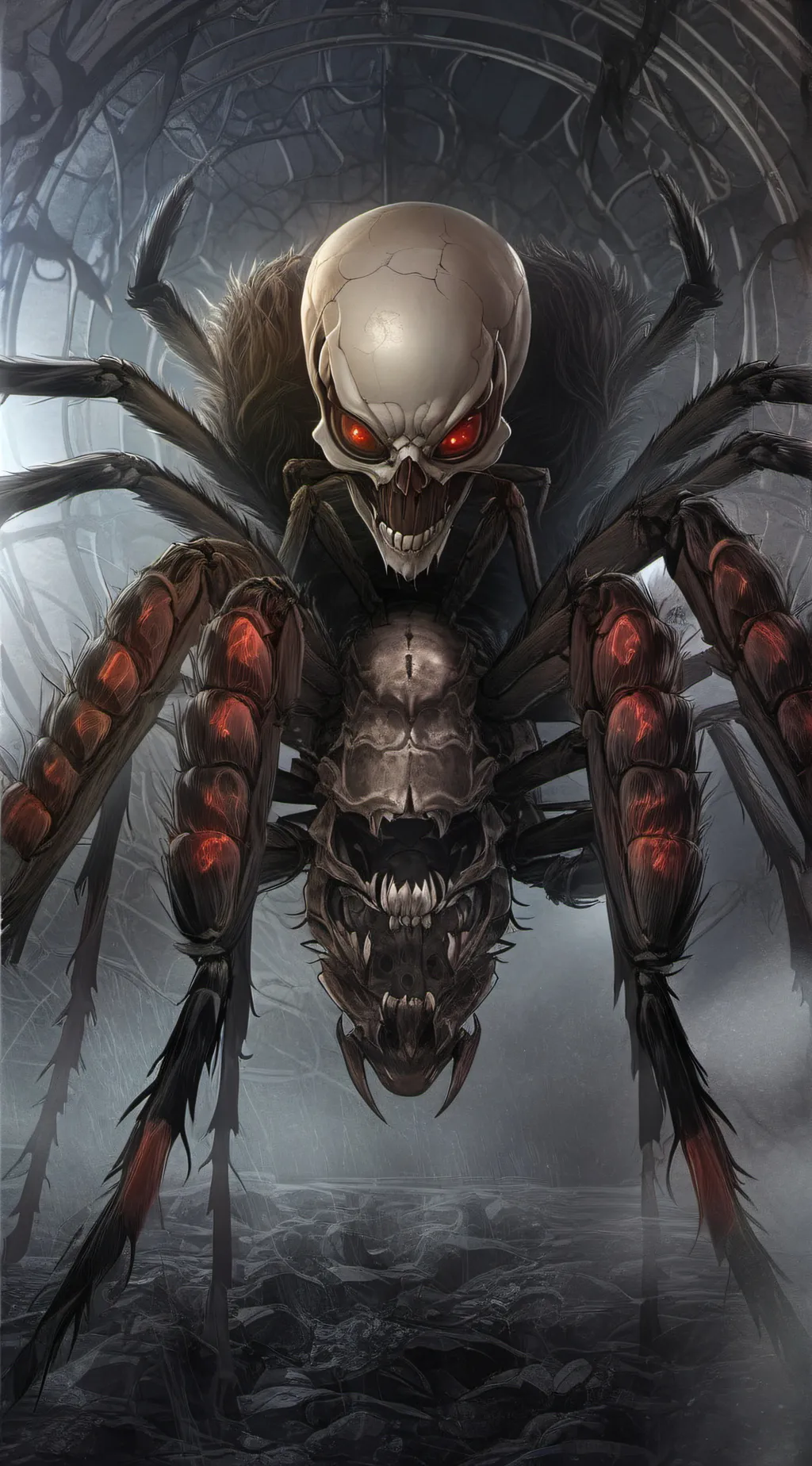 ai character: Titanus Abaddon background