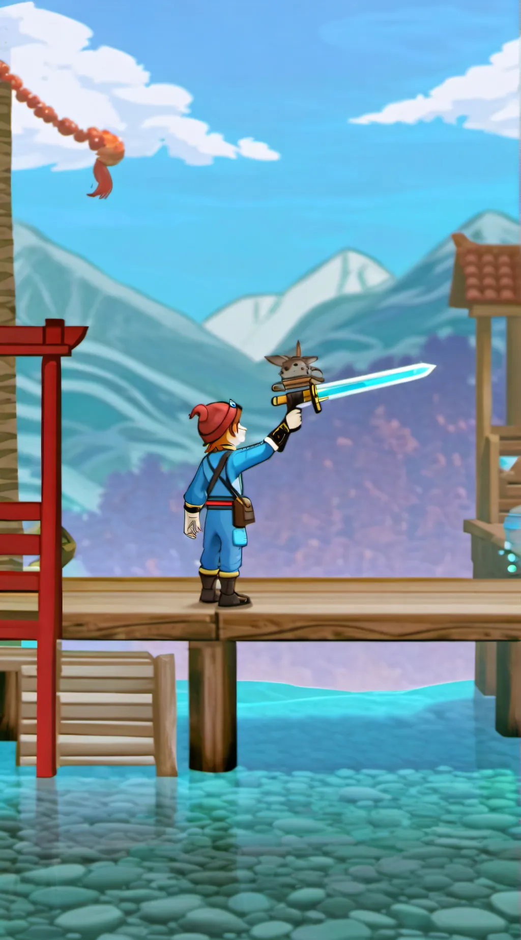 ai character: lag person  background