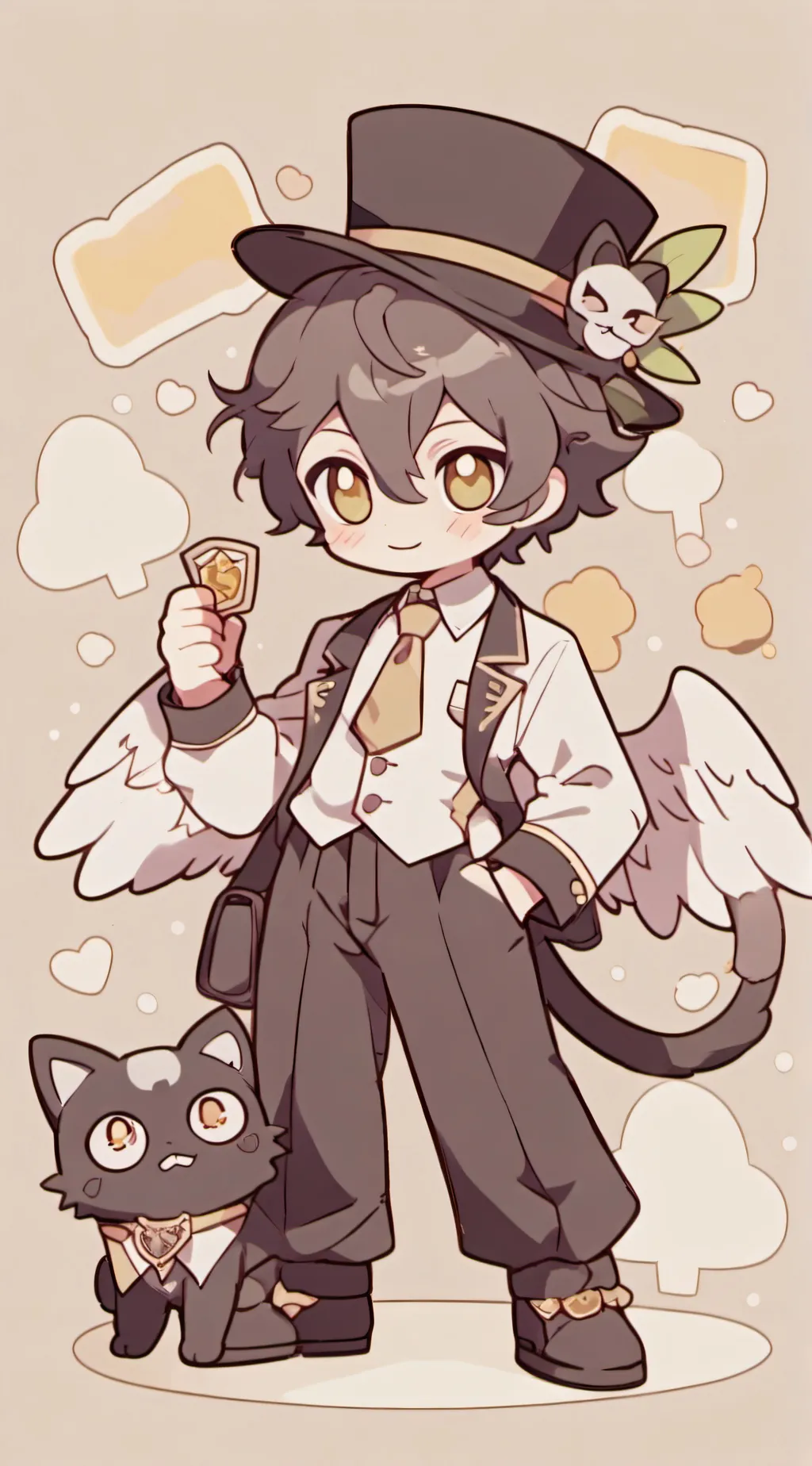 ai character: Husk ♥️ background