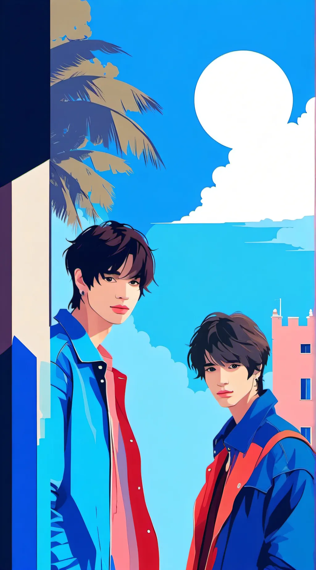 ai character: Jhonnie and Jake background