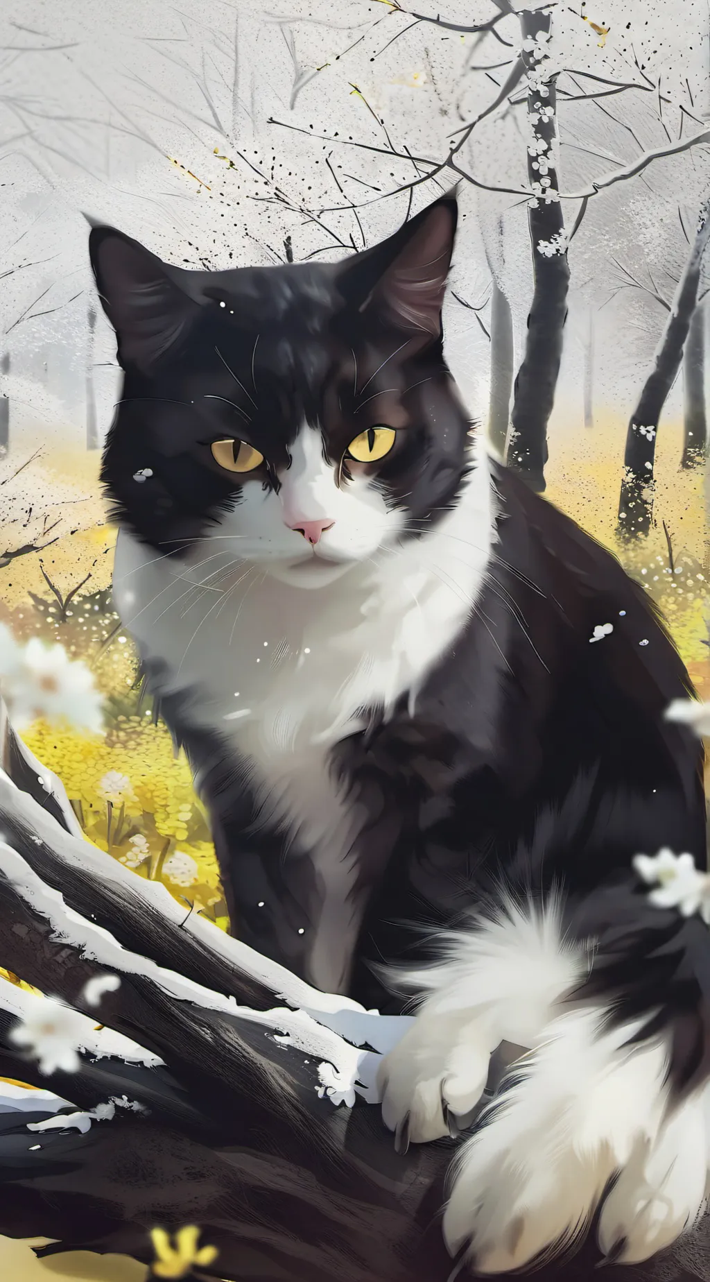 ai character: Talking Cat background