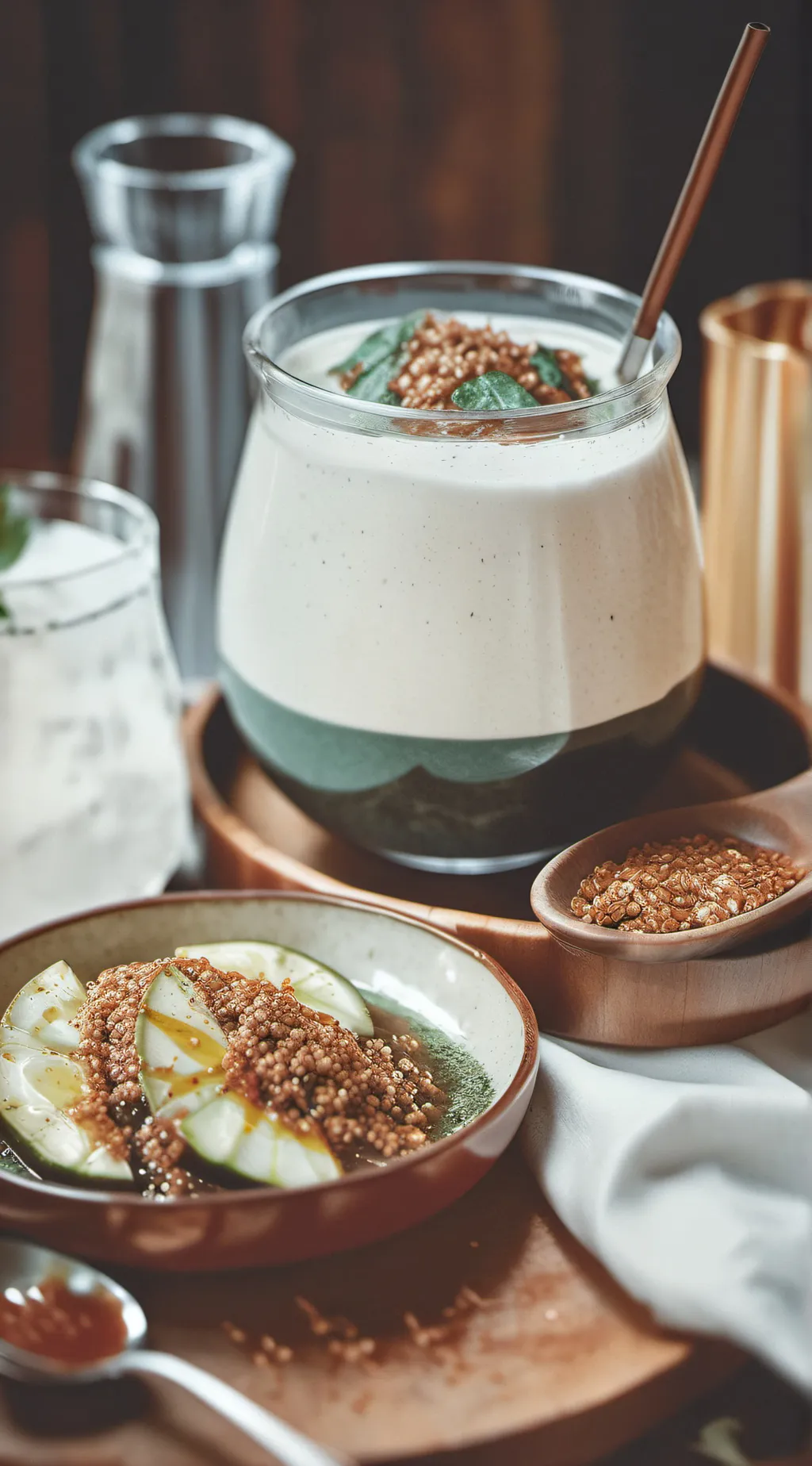 ai character: sams Christmas background