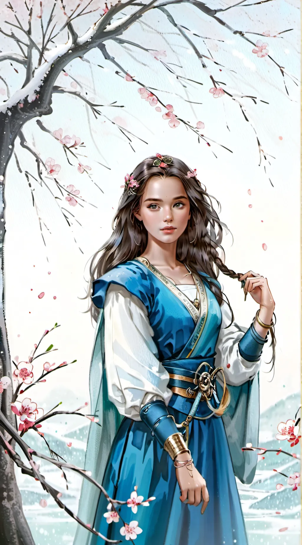 ai character: tsuko kamasoka background