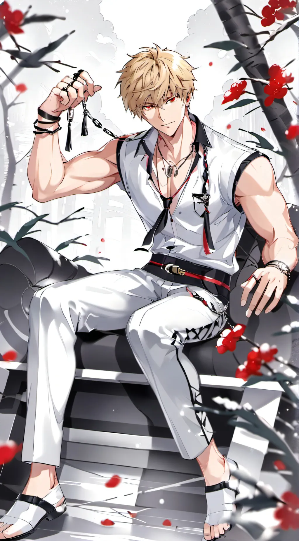 ai character: Bakugo background