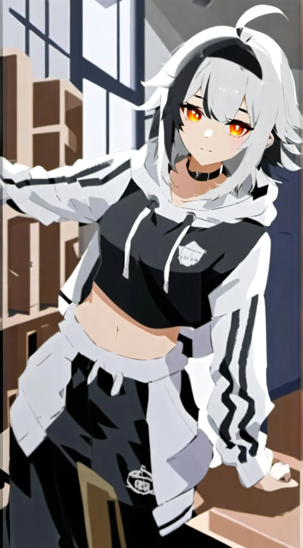 ai character: denis  background