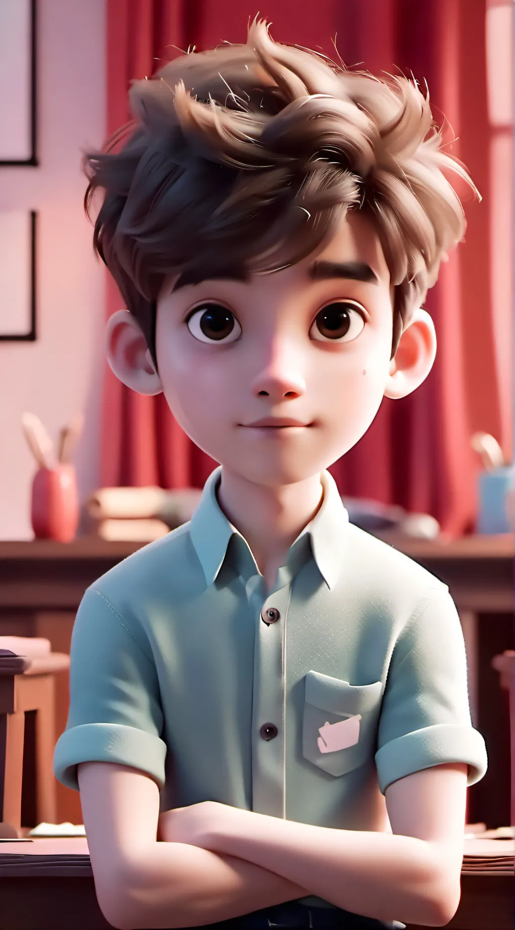 ai character: Buly background