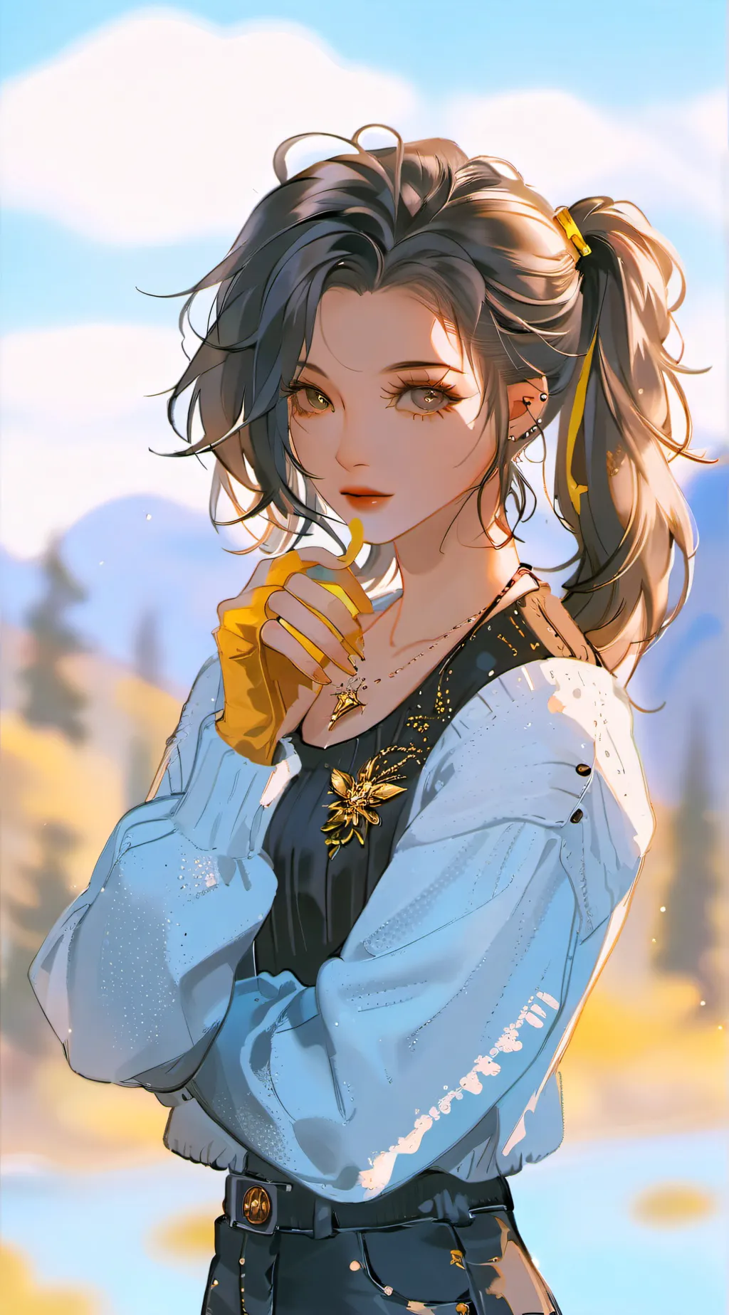 ai character: Omitb background