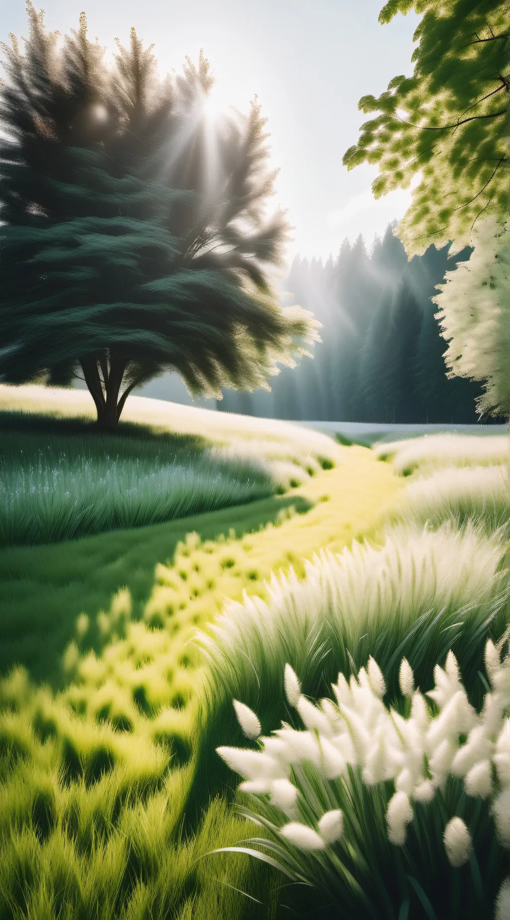 ai character: GRASS, but BURN it background