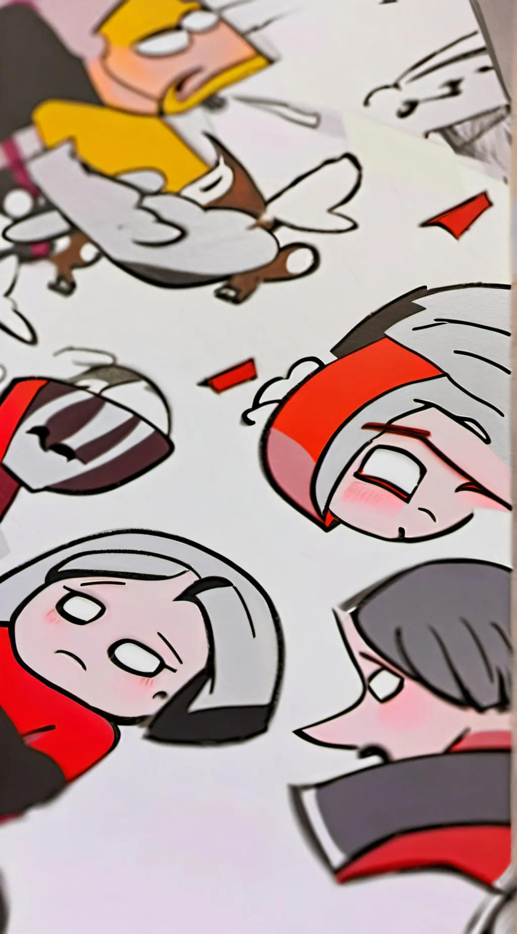 ai character: Charlies tantrum  background