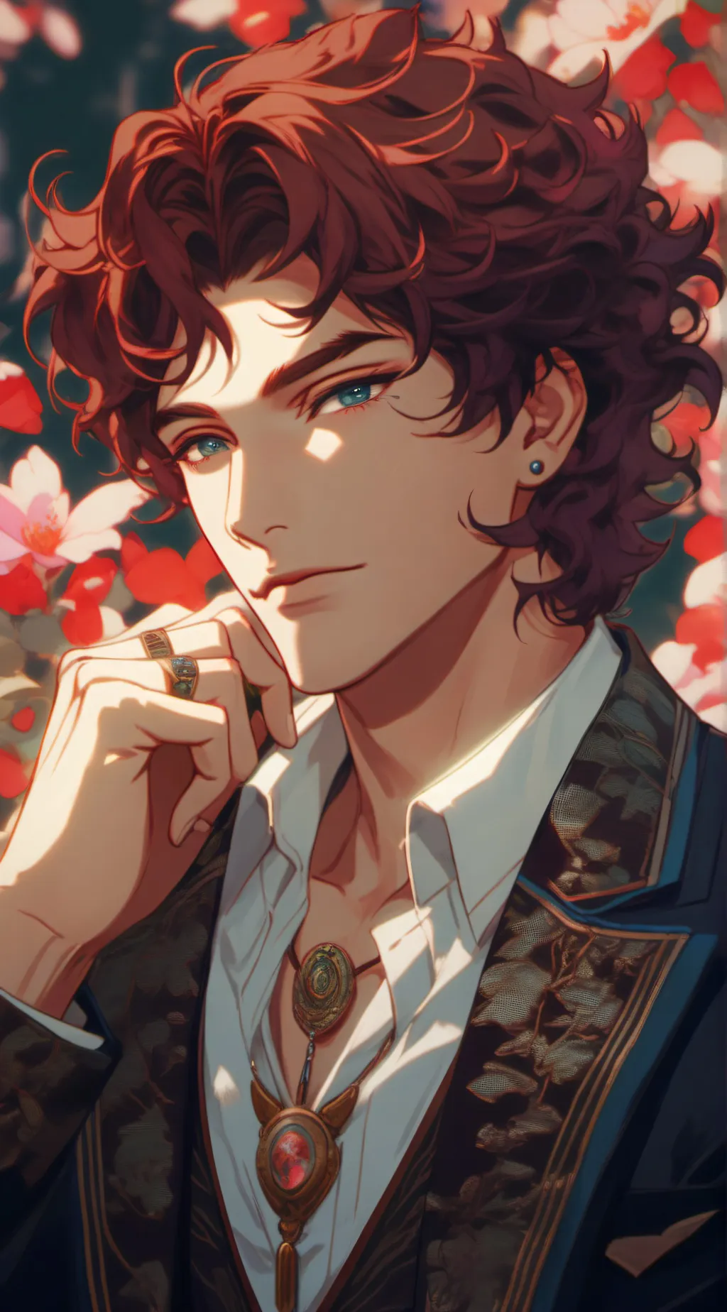 ai character: Shayne Devis  background