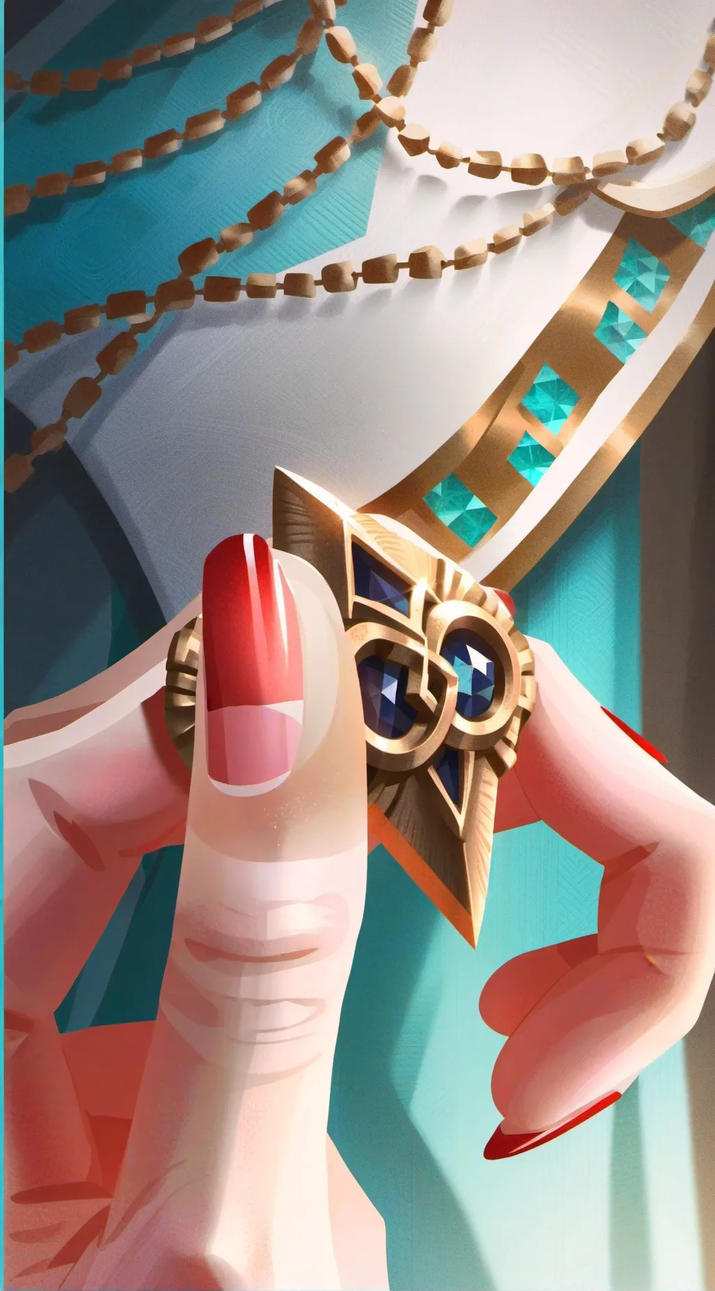 ai character: Your ring  background