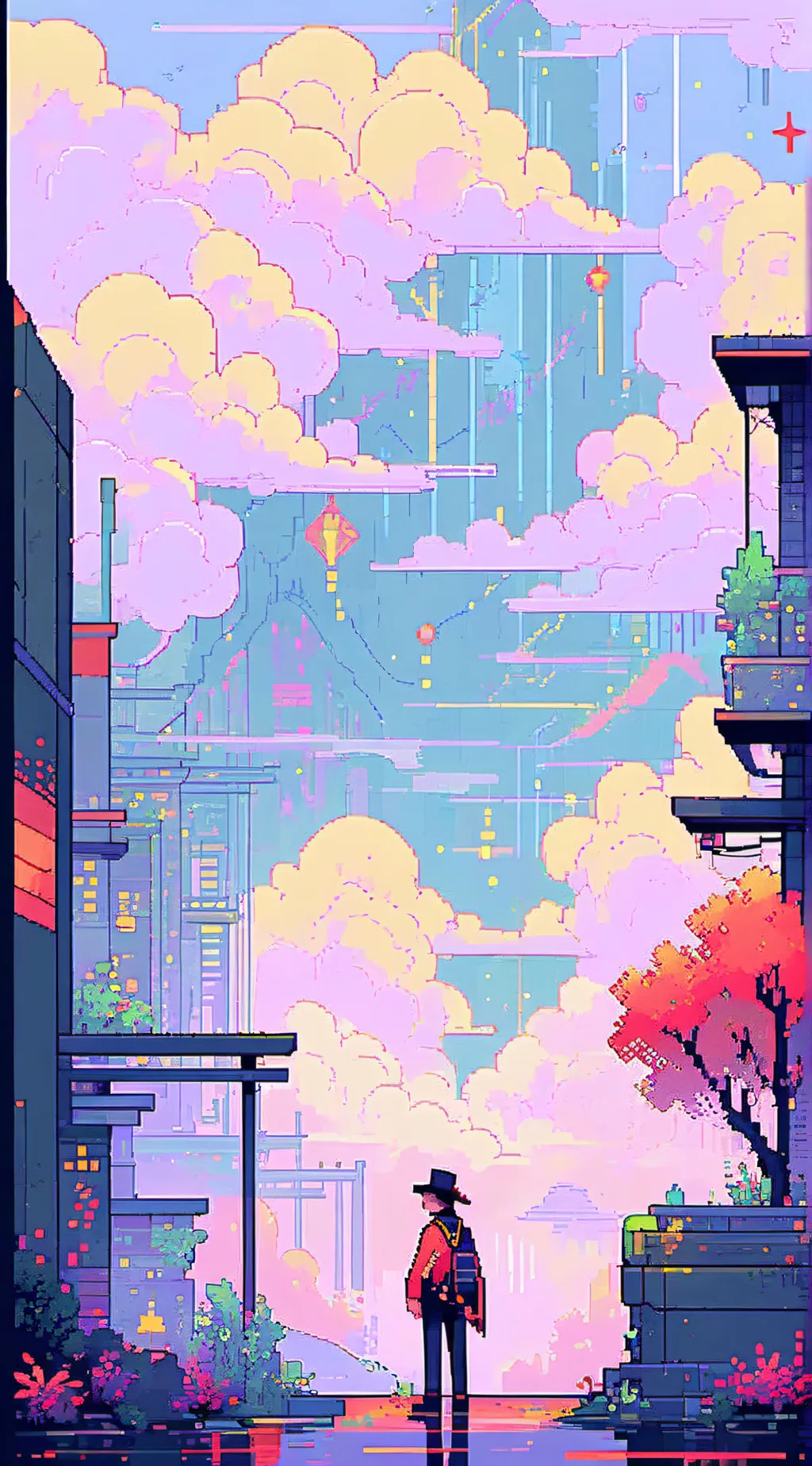 ai character: god combat background